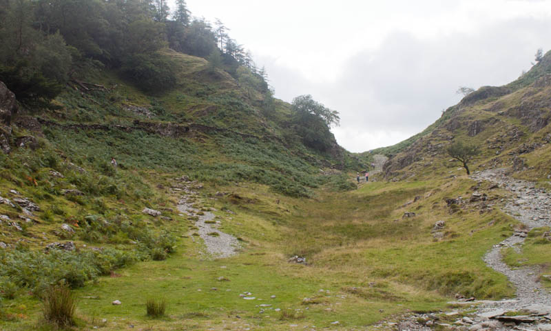 path leading up Castle Crag