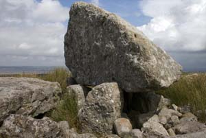 Arthur's Stone, burial chamber, Gower