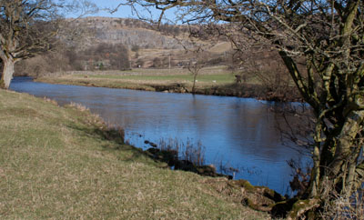 the Ribble Way between Langcliffe and Stainforth