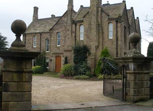 Hothersall Hall on the Ribble way