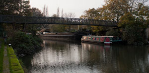the Grand Union Canal at Brentford