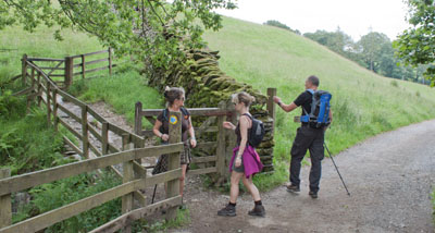 path from farm at High Skelghyll to Troutbeck